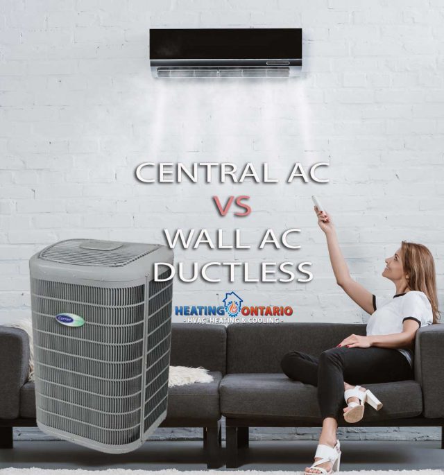 Toronto Central AC vs Wall Air Conditioner Ductless Systems